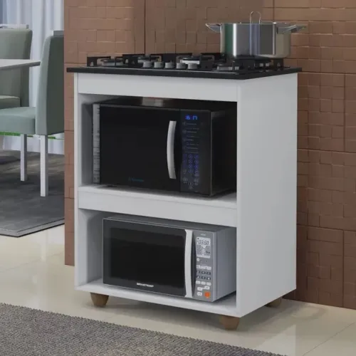 Balcão para Cooktop 4 Bocas Turim  tt3378m