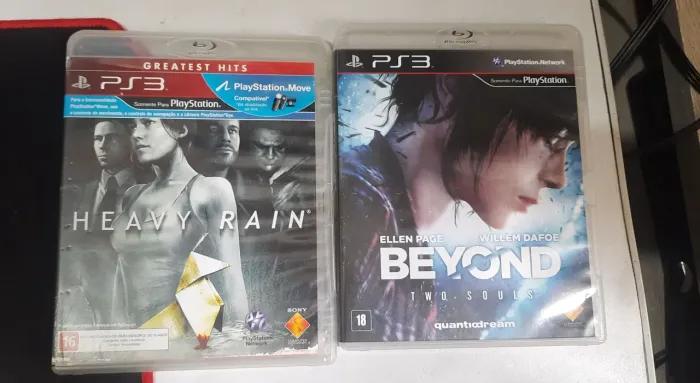 Heavy Rain e Beyond two souls ps3 fisca olx pay