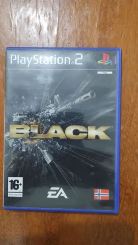 Jogo Black para play 2 original europeu