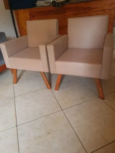 Kit 2 poltronas pronta entrega, direto da fábrica, em até 10x sem juros