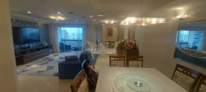 Apartamento com 3 Suítes Mobiliado no Edifício Viareggio para Comprar, 198m² - Vila Bastos