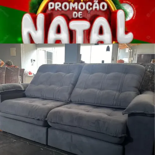 Sofa retratil e recliavel