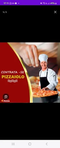Pizzaiolo com experiência para Santa Cruz (horário noturno)