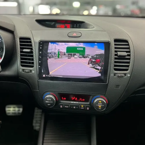 Multimídia 9 polegadas Carplay sem fio Android kia cerato 2015