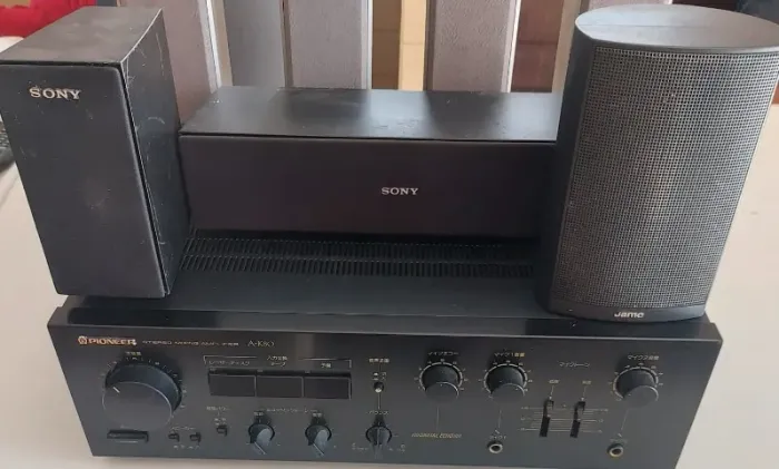 kit de 7 caixas home theater jamo sony yamaha