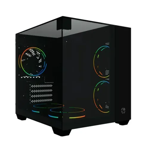Gabinete Gamer Bluecase Tokyo BG-058 *Sem Fan Led* - Micro-ATX e Mini-ITX - WZetta