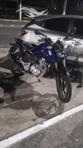 Vendo moto nova, 10 meses de uso, fan 160 2025 flex !