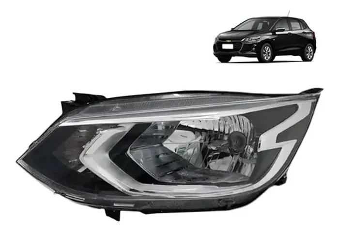 Farol Onix 2021 2022 2023 2024 2025 Esquerdo S Led Original Esquerdo/motorista
