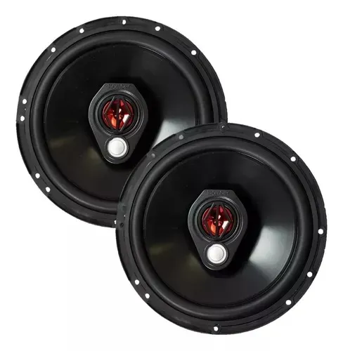 Par Alto Falante 6 Polegadas 100w Rms Bomber Triaxial 4 Ohms