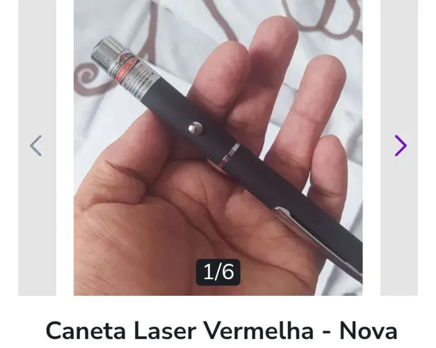 Caneta LASER vermelho - NOVA.