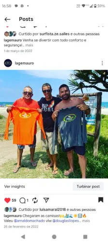 Camisas de Lycra com alto fator de proteção solar !