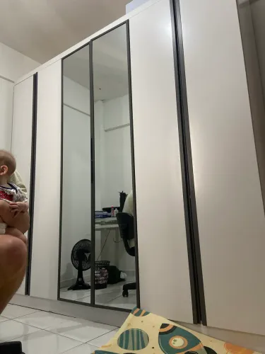 Guarda roupa casal 6 portas