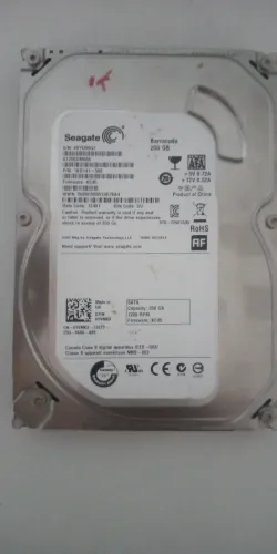 Disco rígido Hd Seagate De 250gb Para Pc St250dm000 Para Pc