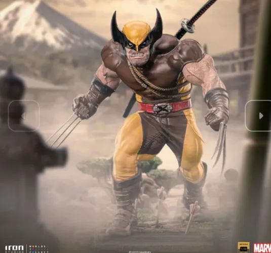 Wolverine Unleashed Deluxe Iron Studios