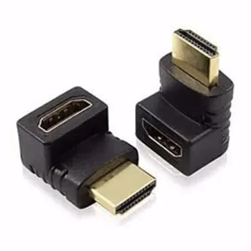 Adaptador Hdmi 90 Graus Em L Macho X Fêmea 1.4 P/ Tv Parede 1132