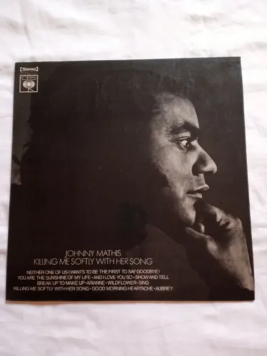 DISCO DE VINIL - JOHNNY MATHIS KILLING ME SOFTLY WITH HER SONG