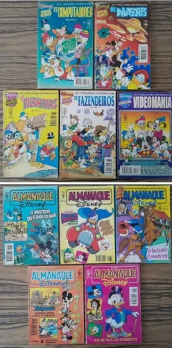 10 gibis almanaques Disney