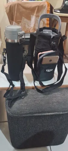 Bolsa para garrafa térmica de 30.reais e de 45.reais