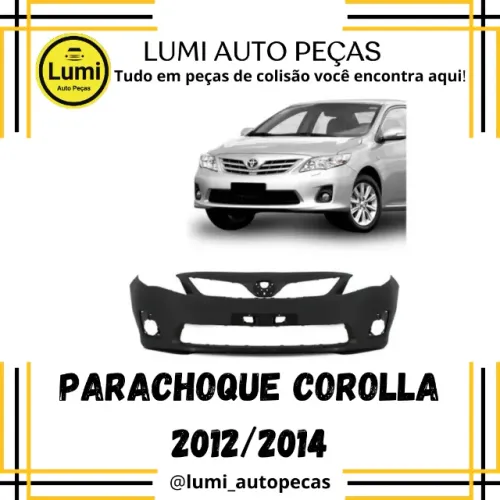 Parachoque Corolla 2012/2014 - NOVO 