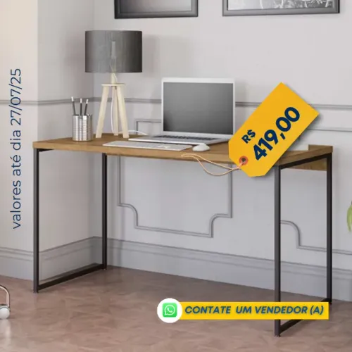 Escrivaninha Home Office L6 Kappesberg - Entrega e Monta