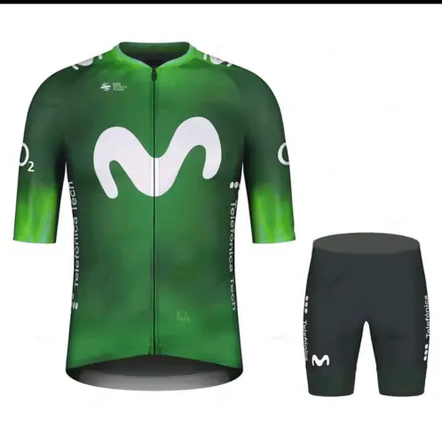 Kit Ciclismo Movistar Team tamanho M - Perfeita para suas pedaladas!