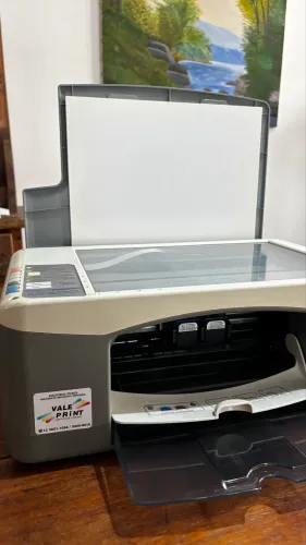 Impressora HP PSC 1410 All-in-One - Funcionando + Cabos + Cartuchos Novos