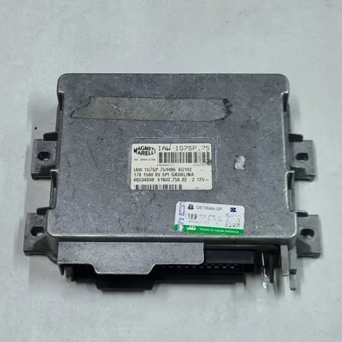 Módulo Injeção Fiat Palio Siena 1.6 8V SPI Gasolina IAW 1G7SP.75 / 46534898 