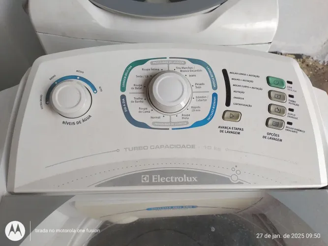 LAVADORA ELECTROLUX LTC10 220V