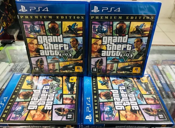 GTA 5 em estoque lacrados 