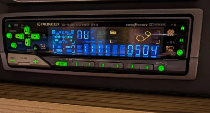 Pioneer KEH-P8600R Toca Fitas