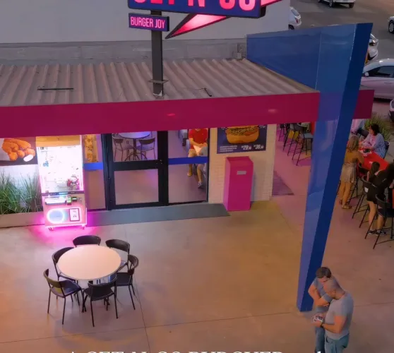 Fachada com cobertura