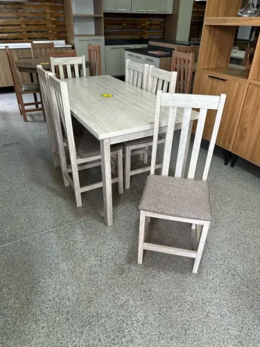 Mesa de Jantar com 6 Cadeiras