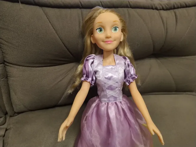 Boneca Rapunzel Disney Princesas 45cm