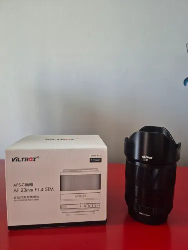 Lente Viltrox 23mm para Fuji