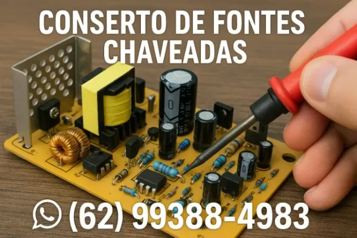 Reparo fontes chaveadas
