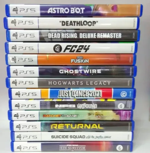 Jogos PS5 - variedade de usados