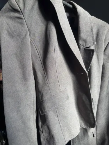 Blazer cinza elegante