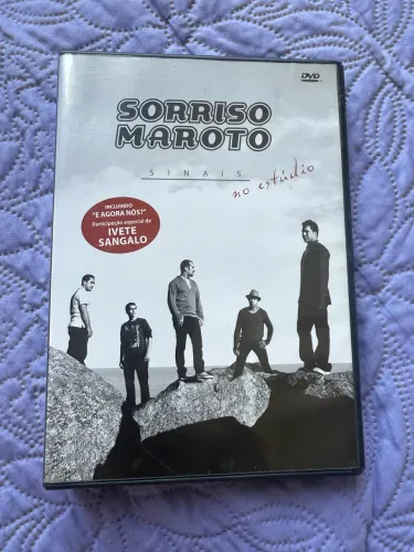 DVD Sorriso Maroto Sinais no Estúdio 