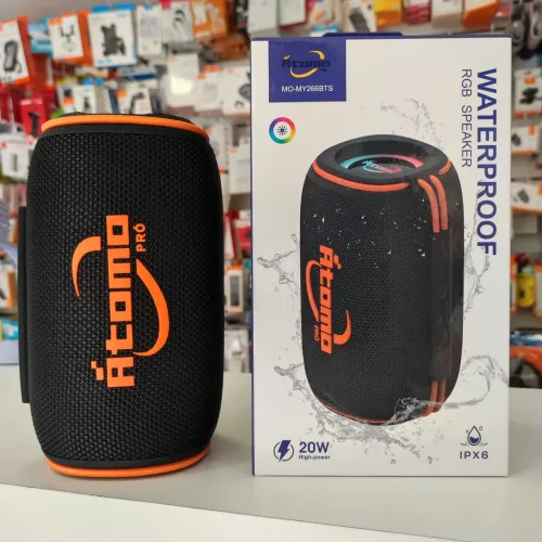 Caixa de Som Bluetooth Atomo Pro - 20W - Impermeável - IPX6
