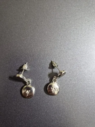 Brincos de Prata com Pedras