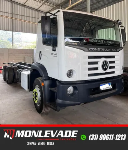 Caminhao VW 26260 Constellation - Ano 2024 - Muito Novo (Monto equipamento)