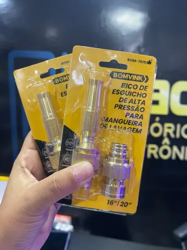Bico de esguicho alta pressão para mangueira lavagem - novo
