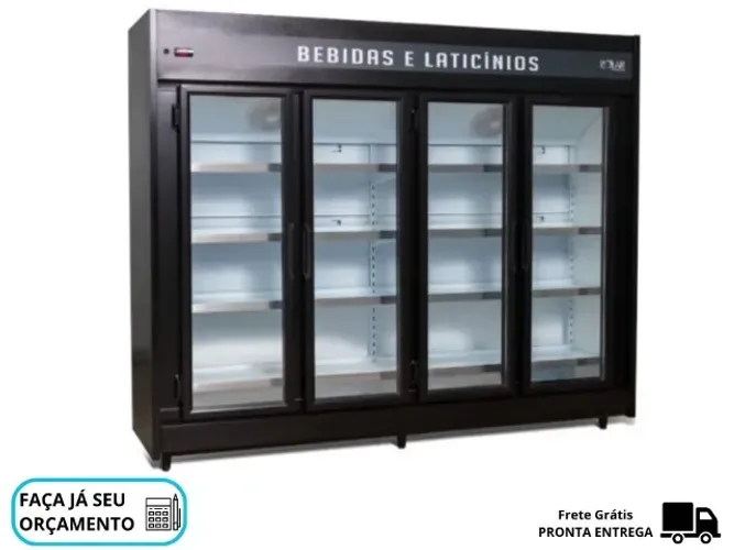 Expositor Refrigerado 4 Portas Polar 127/220v