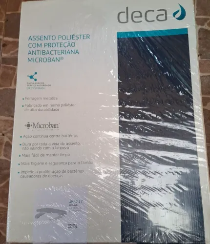 Assento Poliéster Antibacteriano Deca Microban