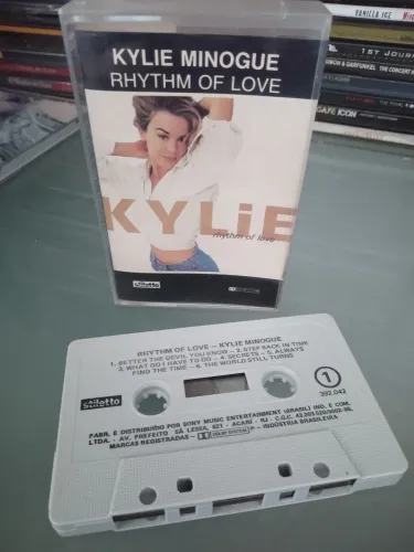 Fita K7 Cassete Kylie Minogue - Rhythm of Love