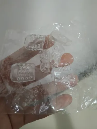 Kit dedeira de silicone protetor calo unha