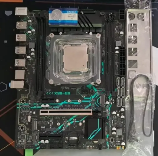 X99 Xeon Placa mae Machinist B9 2680 V4 Bateria Cr3032 Leiam o anuncio (Novos)