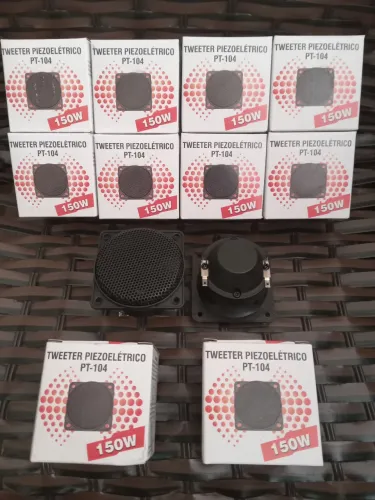 Tweeter média de 5 cm quadrado