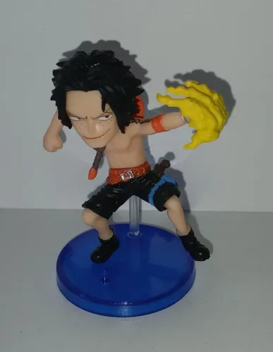 BONECO MINIATURA PORTGAS D ACE ONE PIECE