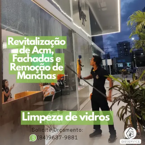 Limpeza de vidros 